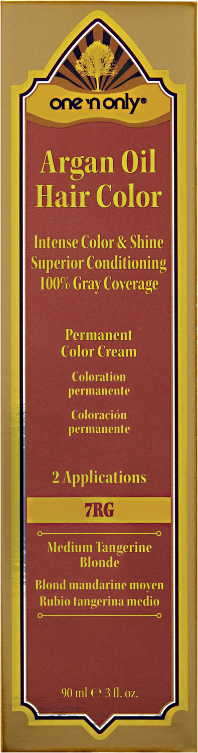 7rg Medium Tangerine Blonde Permanent Hair Color Cream Dhebeauty