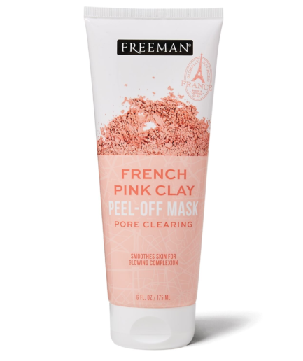 French Pink Clay Peel-Off Mask Tube