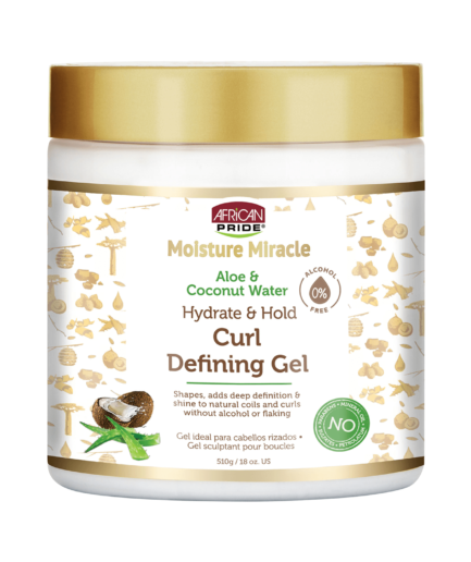 Moisture Miracle Aloe and Coconut Water Hydrate & Hold Curl Defining Gel