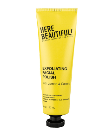 Exfoliating Facial Polish with Lemon and Coconut