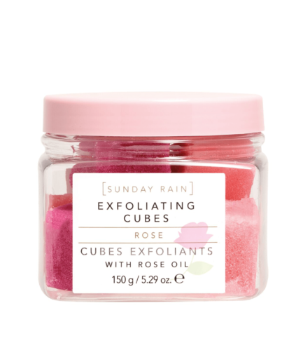 Rose Exfoliating Cubes