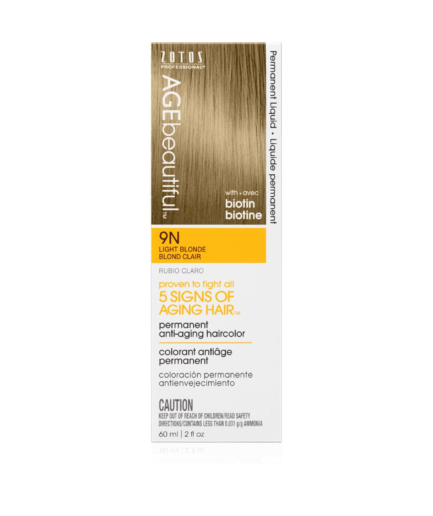 Anti-Aging 9N Light Blonde Permanent Liquid Hair Color
