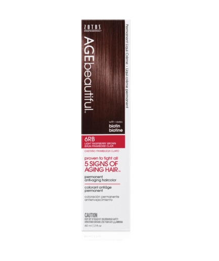 6RB Light Raspberry Brown Permanent Liqui-Creme Hair Color