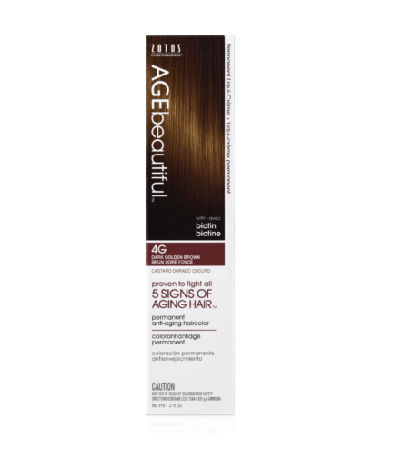 4G Dark Golden Brown Permanent Liqui-Creme Hair Color