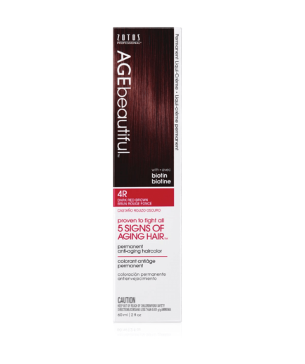 4R Dark Red Brown Permanent Liqui-Creme Hair Color