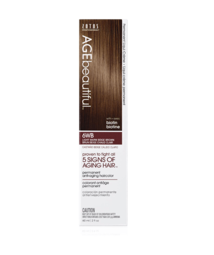 6WB Light Warm Beige Brown Liqui-Permanent Haircolor