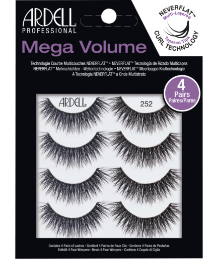 4 Pack Mega Volume 252 Lashes