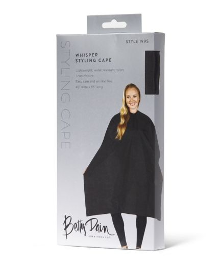 Black Whisper Styling Cape