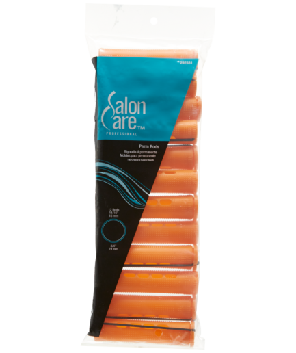 Tangerine Large Curved Perm Rods