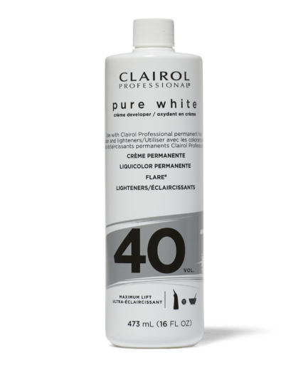 40 Volume Pure White Creme Developer