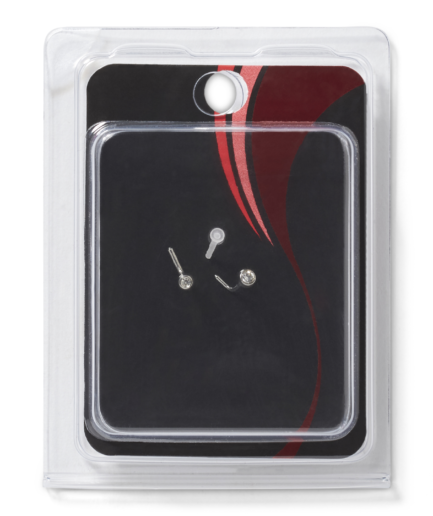 Stainless Steel Nose L-Shape & Retainer Pack