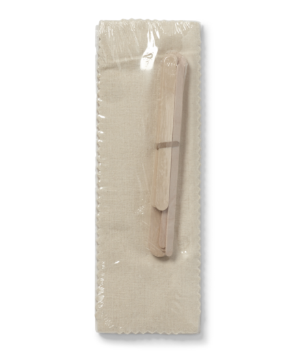 Natural Muslin Epilating Strips & Applicators