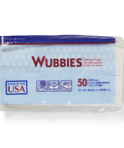 Wubbies Embossed Towels