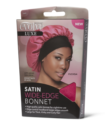 Satin Wide Edge Bonnet