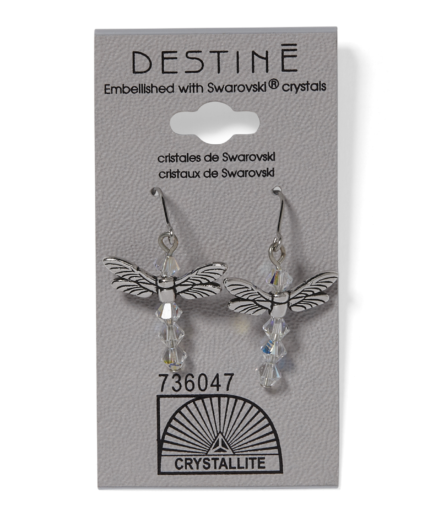 Destine Dragonfly Dangle Earrings