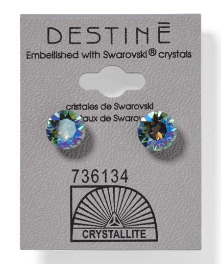 Aqua Aura Diamond Earrings