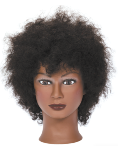 Miss Mia Afro Mannequin Head