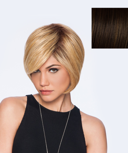 Layered Bob Wig¬† Chestnut