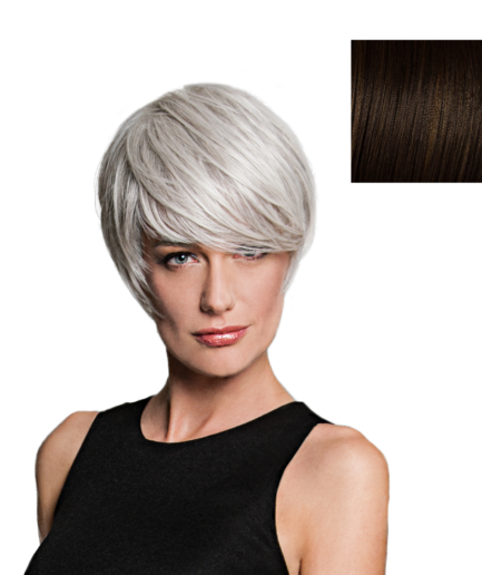 Angled Cut Wig Chestnut