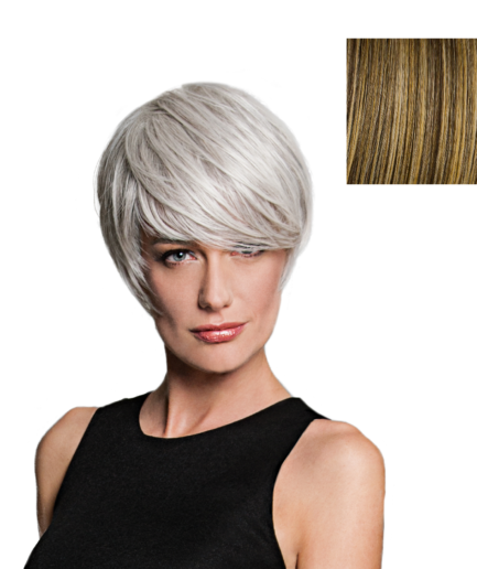 Angled Cut Wig Glazed Mocha