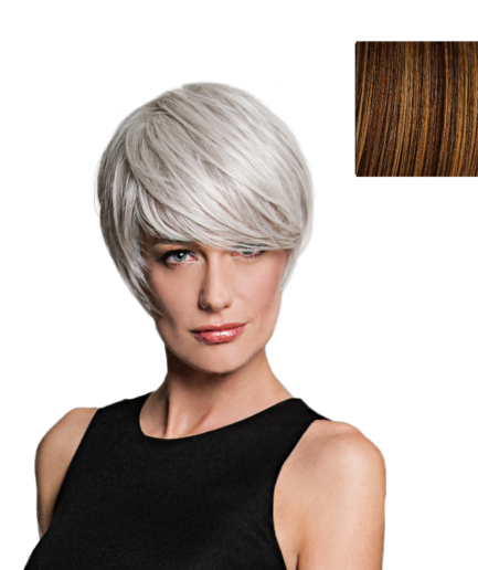 Angled Cut Wig Glazed Cinnamon