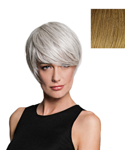 Angled Cut Wig Golden Wheat