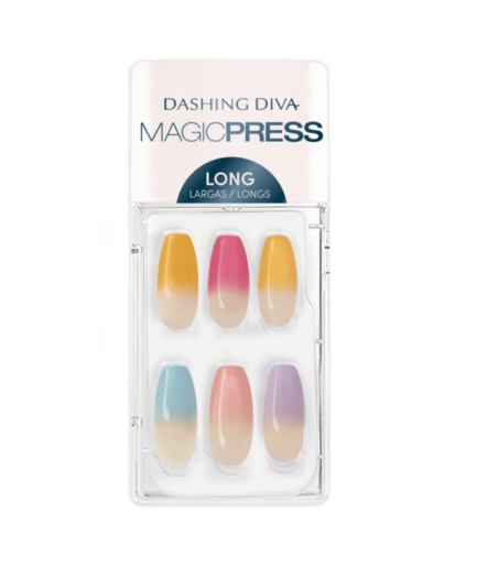 Magic Press on Nails Happy - Long