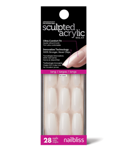 Professional French Coffin Nude Nail Kit