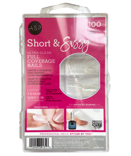 Short Sassy Full Coverage Tips