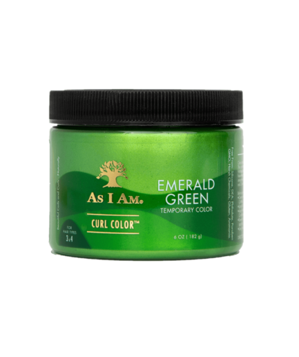 Curl Color Emerald Green