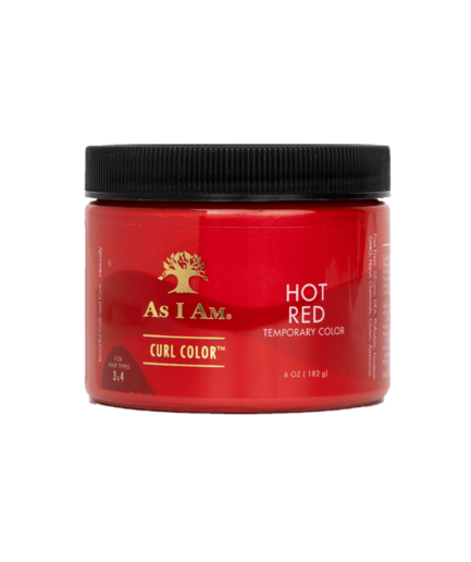 Curl Color Hot Red