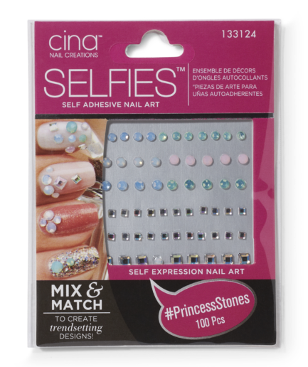 #PrincessStones Self Adhesive Nail Art