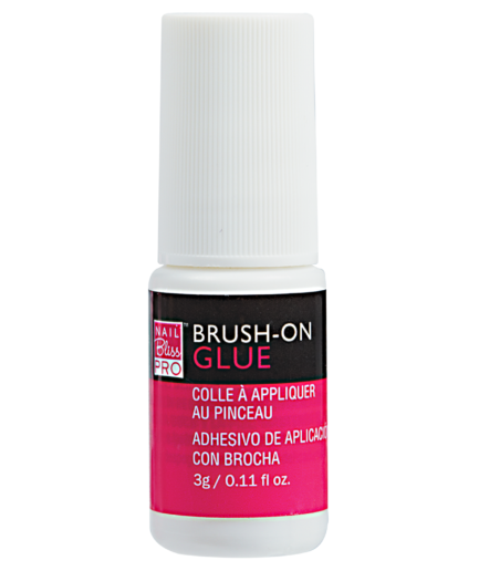 Clear Brush-On Nail Glue