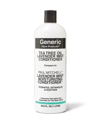 Tea Tree Oil Lavender Conditioner Compare to Paul Mitchell Lavender Mint Moisturizing Conditioner 33.8 oz