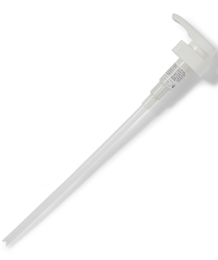 White Gallon Dispenser Pump