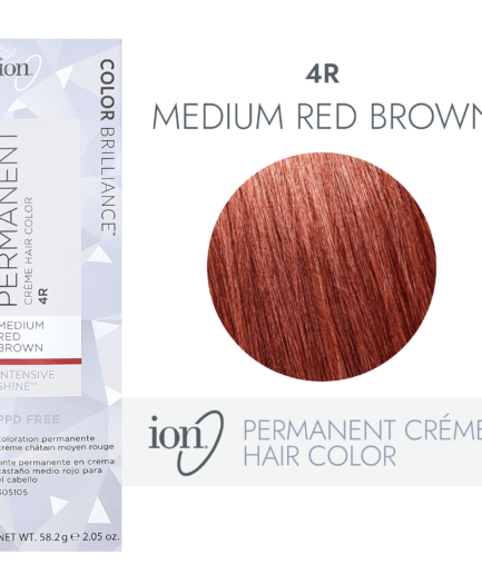 4R Medium Red Brown Permanent Creme Hair Color