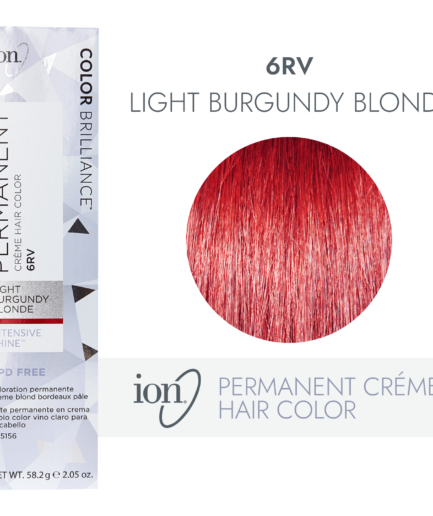 6RV Light Burgundy Blonde Permanent Creme Hair Color