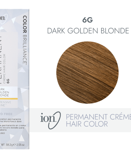 6G Golden Blonde Permanent Creme Hair Color