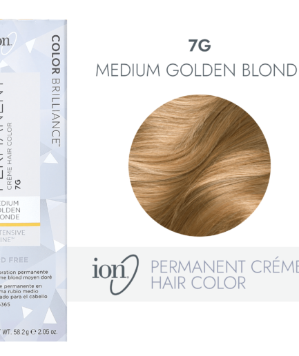 7G Medium Golden Blonde Permanent Creme Hair Color
