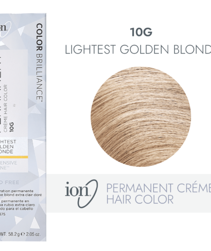 10G Lightest Golden Blonde Permanent Creme Hair Color