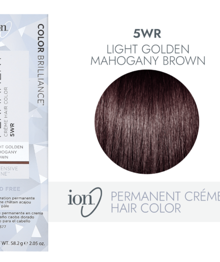5WR Light Gold Mahogany Brown Permanent Creme Hair Color