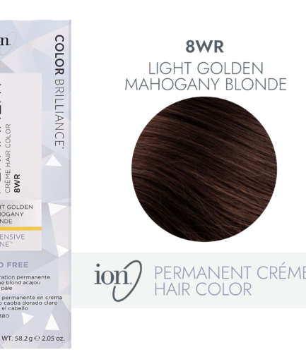 8WR Light Gold Mahogany Blonde Permanent Creme Hair Color