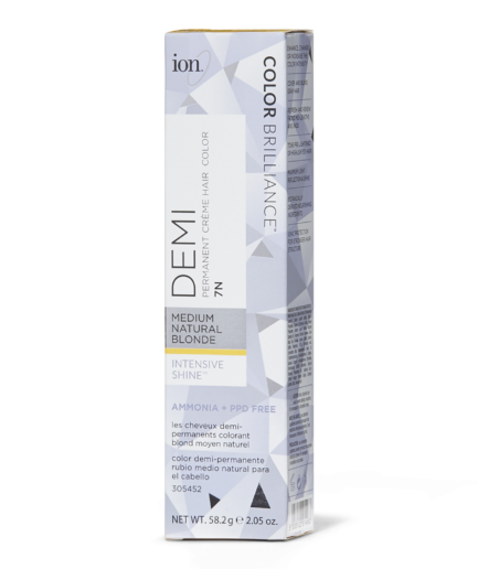 Intensive Shine 7N Medium Natural Blonde Demi Permanent Creme Hair Color