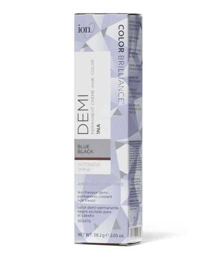 Intensive Shine 1NA Blue Black Demi Permanent Creme Hair Color