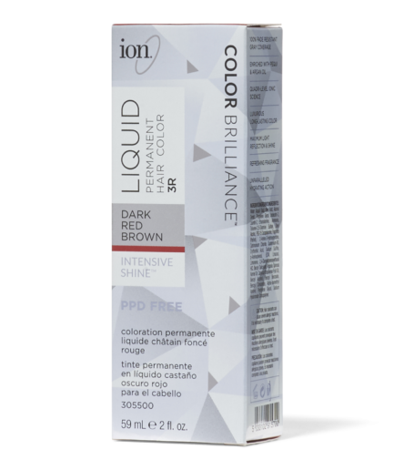 3R Dark Red Brown Permanent Liquid Hair Color