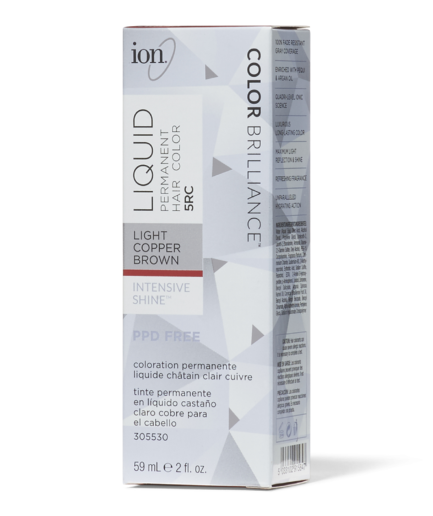 5RC Light Copper Brown Permanent Liquid Hair Color