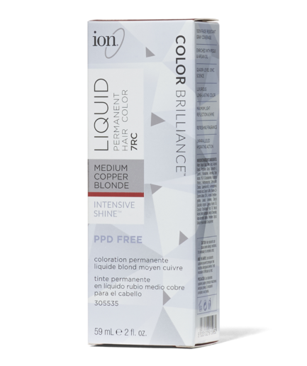 7RC Medium Copper Blonde Permanent Liquid Hair Color