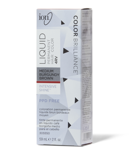 4RV Medium Burgundy Brown Permanent Liquid Hair Color