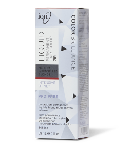 7IR Medium Intense Red Blonde Permanent Liquid Hair Color