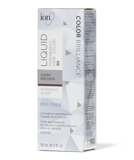 3N Dark Brown Permanent Liquid Hair Color